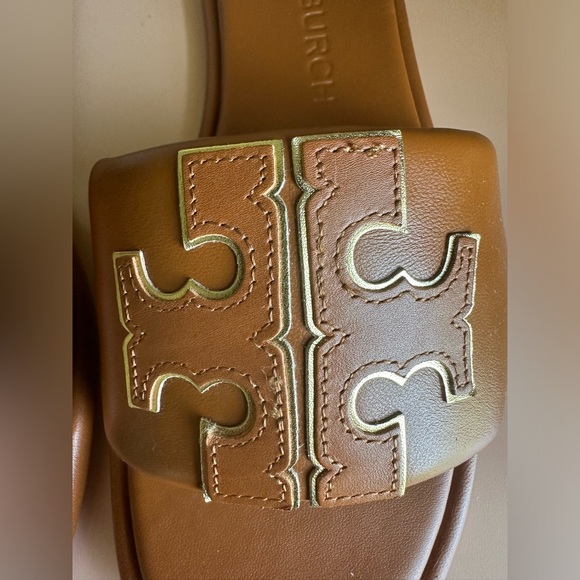 New Tory Burch Double T Slide Size 8.5 - Picture 6 of 7